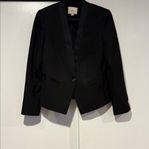 LOFT Women's Elegant Black Suit Jacket